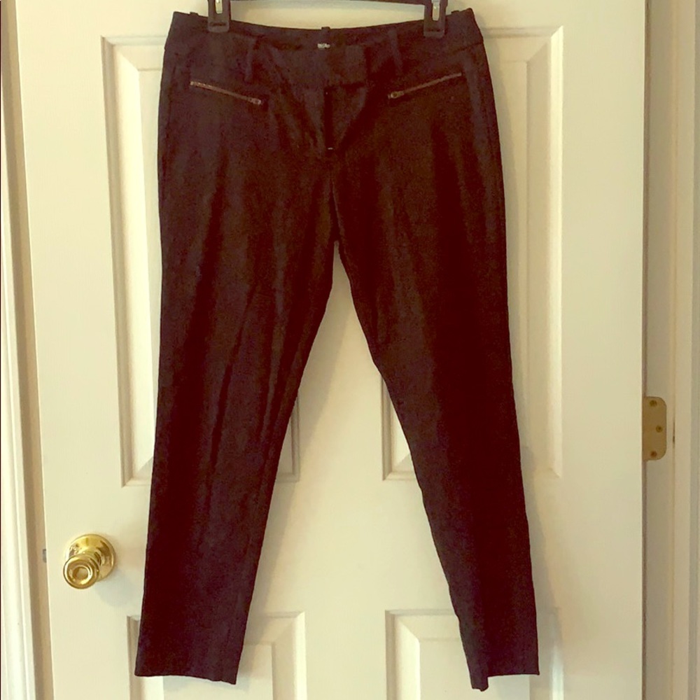 Mossimo embroidered patterned ankle pant